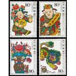 China 4334/37 2006 Grabados de Año Nuevo de Wuqiang MNH