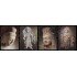 China 4360/63 2006 Grutas de Yungang Provincia de Shanxi Santuario budista MNH