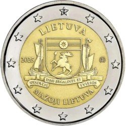 Lituania 2025 2 € euros conmemorativos Lituania Minor Lituania 2025 2 € euros conmemorativos Lituania Minor