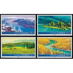 China 4388/91 2006 Reserva natural Kanasi Monte Altai región de Burqin MNH