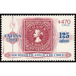 Chile 2048 2014 Exfina 20014 Exposición filatélica nacional MNH