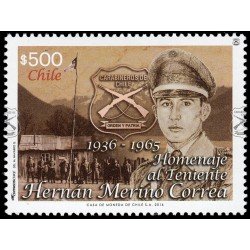 Chile 2101 2016 Personalidades 80 aniv. del nacimiento de Hernan Merino Correa policía chileno MNH Chile 2101 2016 Personalidades 80 aniv. del nacimiento de Hernan Merino Correa policía chileno MNH