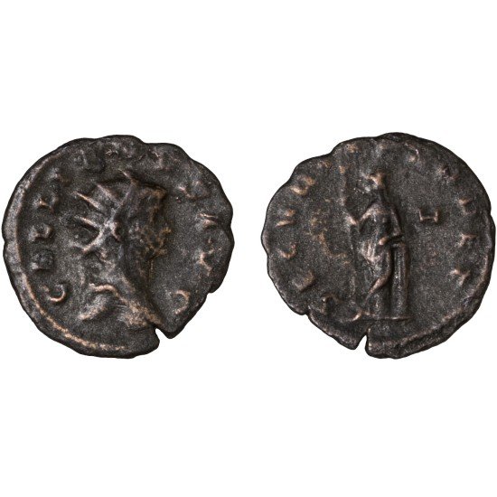 Moneda Imperio Romano Antoniniano Galieno 265-267 d.C. Moneda Imperio Romano Antoniniano Galieno 265-267 d.C.