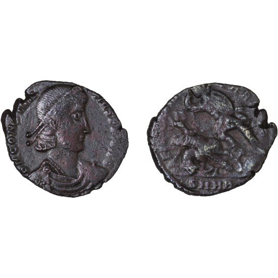 Moneda Imperio Romano Maiorina Constancio II 351-352 d.C. Moneda Imperio Romano Maiorina Constancio II 351-352 d.C.