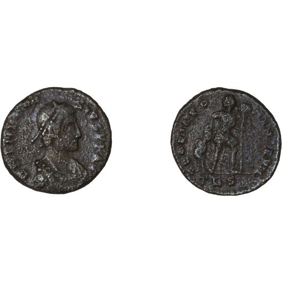 Moneda Imperio Romano Centenional Teodosio I 384-388 d.C. Moneda Imperio Romano Centenional Teodosio I 384-388 d.C.
