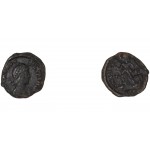 Moneda Imperio Romano Nummus Teodosio I 388-395 d.C.