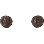Moneda Imperio Romano Nummus  Valentiniano II 388-392 d.C.