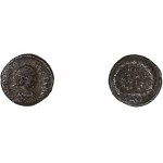 Moneda Imperio Romano ¼ de maiorina Graciano 383 d.C.