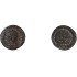 Moneda Imperio Romano ¼ de maiorina Graciano 383 d.C.