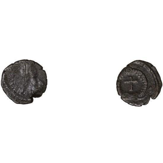 Moneda Imperio Romano Nummus Teodosio II 425-435 d.C. Moneda Imperio Romano Nummus Teodosio II 425-435 d.C.