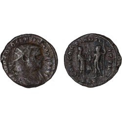 Moneda Imperio Romano Radiado post reforma Diocleciano 296-297 d.C. Moneda Imperio Romano Radiado post reforma Diocleciano 296-297 d.C.