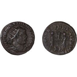 Moneda Imperio Romano Radiado post reforma Maximiano 295-299 d.C.