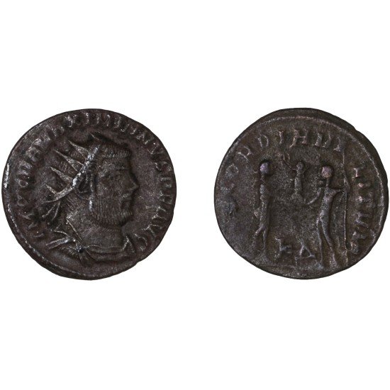 Moneda Imperio Romano Radiado post reforma Maximiano 295-299 d.C. Moneda Imperio Romano Radiado post reforma Maximiano 295-299 d.C.