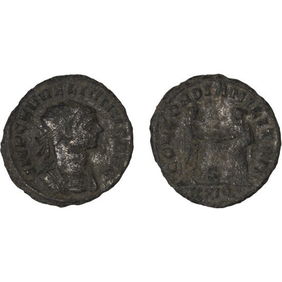 Moneda Imperio Romano Antoniniano Aureliano 274 d.C.