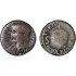 Moneda Imperio Romano As Tiberio 35-36 d.C.