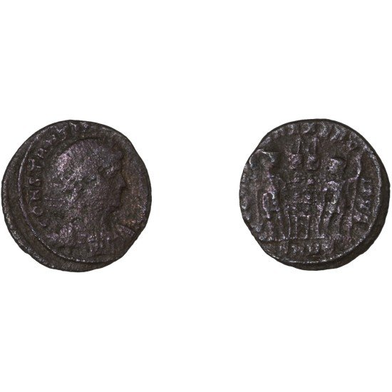 Moneda Imperio Romano Centenional Constantino II 330-335 d.C. Moneda Imperio Romano Centenional Constantino II 330-335 d.C.