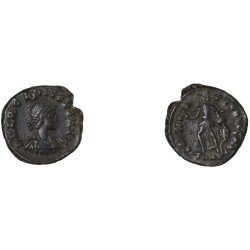 Moneda Imperio Romano Nummus Arcadio 388-395 d.C.
