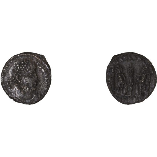 Moneda Imperio Romano Centenional Constantino I 336-337 d.C.