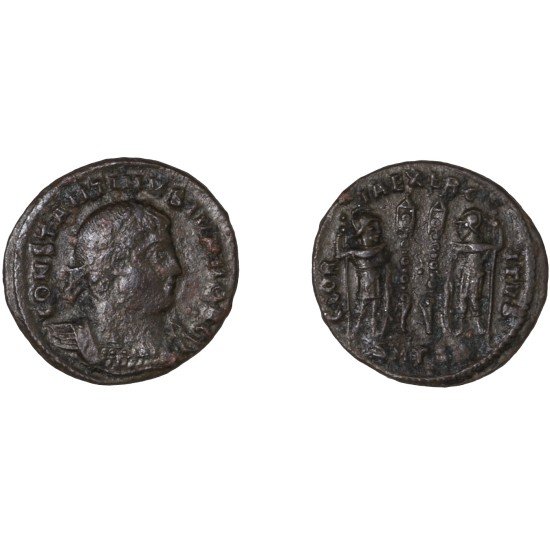 Moneda Imperio Romano Centenional Constantino II 330-333 d.C. Moneda Imperio Romano Centenional Constantino II 330-333 d.C.
