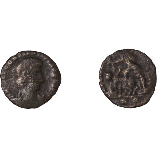 Moneda Imperio Romano Maiorina Constancio Galo 353-354 d.C.