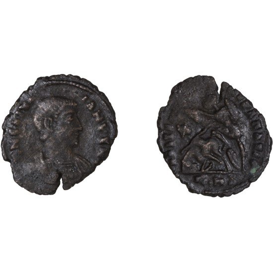 Moneda Imperio Romano Maiorina Juliano II 356-358 d.C. Moneda Imperio Romano Maiorina Juliano II 356-358 d.C.