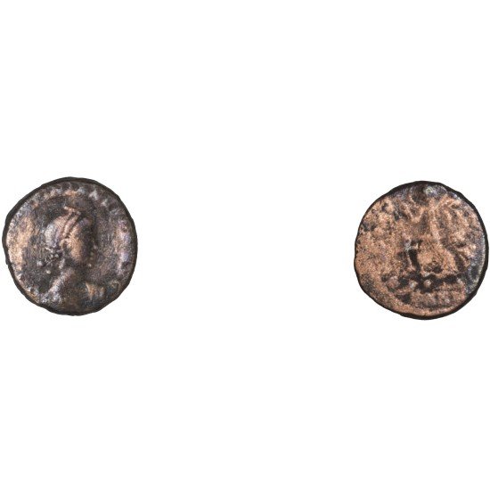 Moneda Imperio Romano Nummus Valentiniano II 388-392 d.C. Moneda Imperio Romano Nummus Valentiniano II 388-392 d.C.