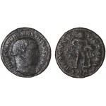 Moneda Imperio Romano Follis Maximino II 311 d.C.