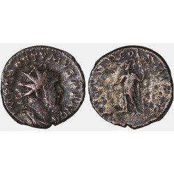 Moneda Imperio Romano Antoniniano Póstumo 262 d.C. Moneda Imperio Romano Antoniniano Póstumo 262 d.C.