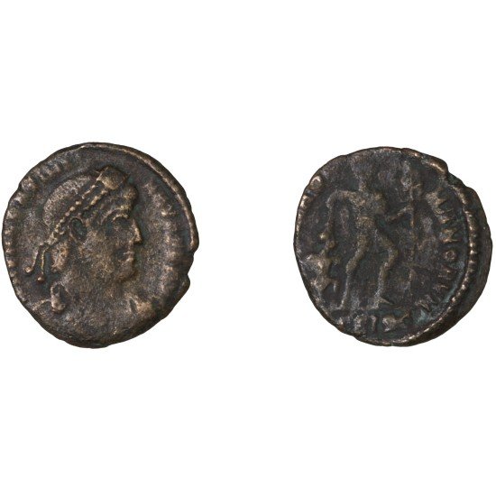 Moneda Imperio Romano Centenional Valentiniano I 365-367 d.C.