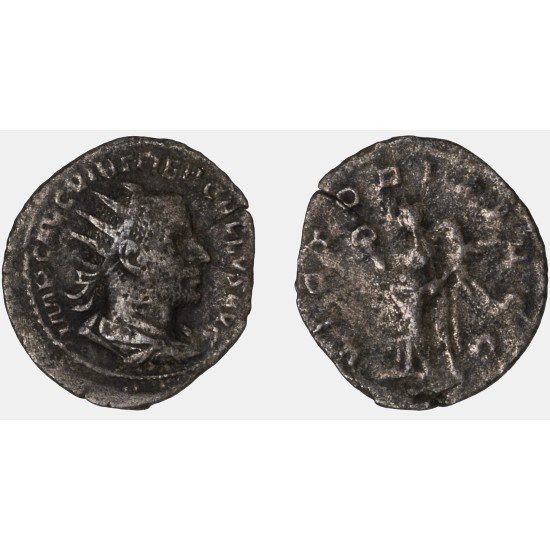 Moneda Imperio Romano Antoniniano Treboniano Galo 253 d.C. Moneda Imperio Romano Antoniniano Treboniano Galo 253 d.C.