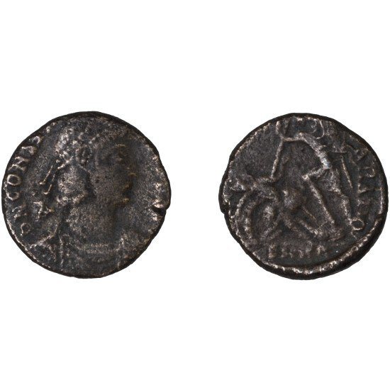Moneda Imperio Romano Maiorina Constancio II 353-356 d.C.