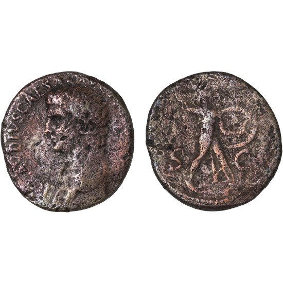 Moneda Imperio Romano As Claudio I 41-42 d.C. Moneda Imperio Romano As Claudio I 41-42 d.C.