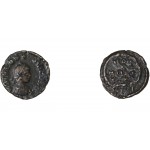 Moneda Imperio Romano ¼ de maiorina Teodosio I 379-388 d.C.