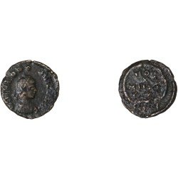 Moneda Imperio Romano ¼ de maiorina Teodosio I 379-388 d.C.