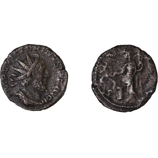 Moneda Imperio Romano Antoniniano Victorino 271 d.C. Moneda Imperio Romano Antoniniano Victorino 271 d.C.