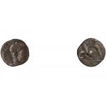 Moneda Imperio Romano Maiorina imitativa Constancio Galo después de 354 d.C.