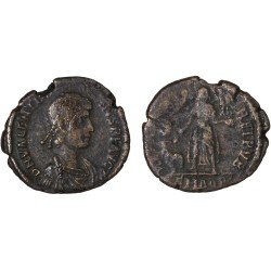 Moneda Imperio Romano Maiorina Valentiniano II 383-387 d.C. Moneda Imperio Romano Maiorina Valentiniano II 383-387 d.C.