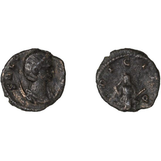 Moneda Imperio Romano Antoniniano Salonina 260-262 d.C. Moneda Imperio Romano Antoniniano Salonina 260-262 d.C.