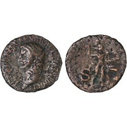 Moneda Imperio Romano As Claudio I 42 d.C.
