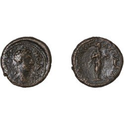 Moneda Imperio Romano Assarion Cómodo 177-180 d.C.