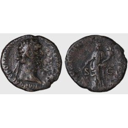 Moneda Imperio Romano As Domiciano 88-89 d.C.