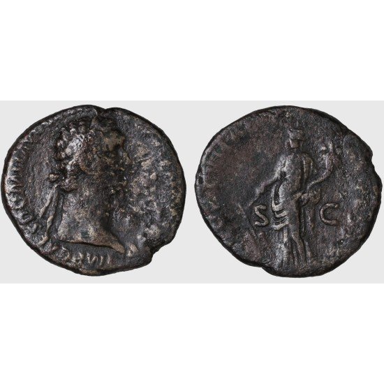 Moneda Imperio Romano As Domiciano 88-89 d.C. Moneda Imperio Romano As Domiciano 88-89 d.C.
