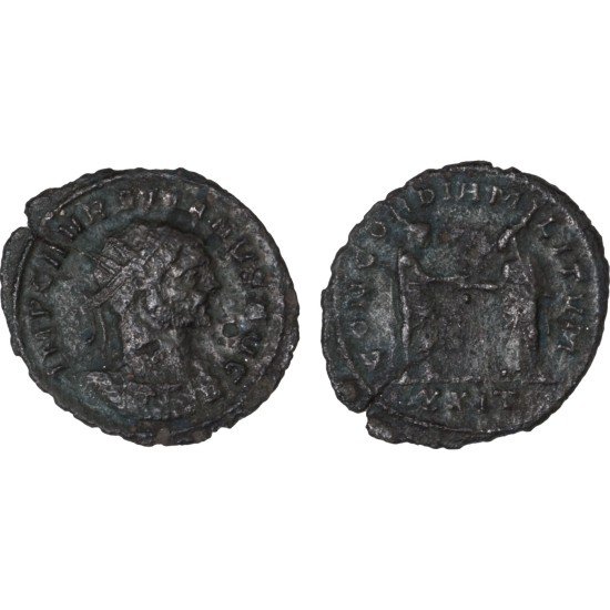 Moneda Imperio Romano Antoniniano Aureliano 274-275 d.C.