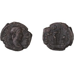 Moneda Imperio Romano ¼ de maiorina Constante 348-349 d.C. Moneda Imperio Romano ¼ de maiorina Constante 348-349 d.C.