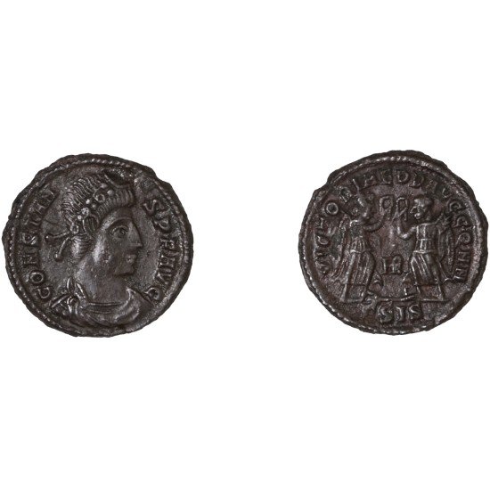 Moneda Imperio Romano Centenional Constante 345-346 d.C. Moneda Imperio Romano Centenional Constante 345-346 d.C.