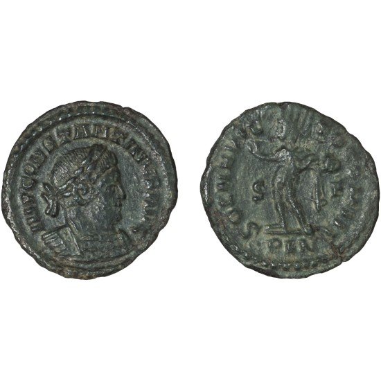 Moneda Imperio Romano Follis Constantino I 313-314 d.C. Moneda Imperio Romano Follis Constantino I 313-314 d.C.