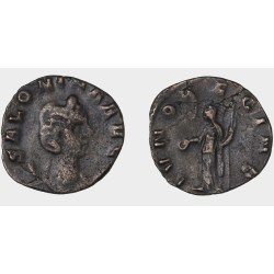 Moneda Imperio Romano Antoniniano Salonina 257-260 d.C. Moneda Imperio Romano Antoniniano Salonina 257-260 d.C.