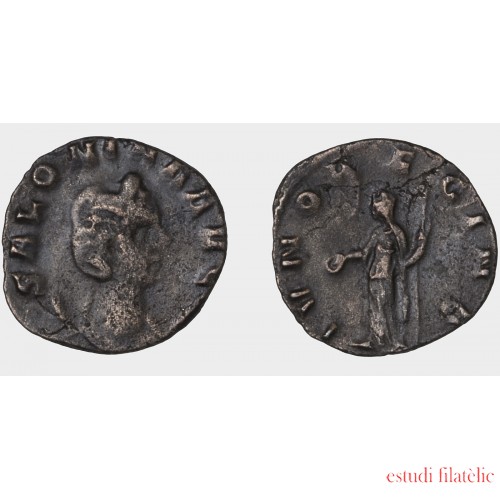 Moneda Imperio Romano Antoniniano Salonina 257-260 d.C. Moneda Imperio Romano Antoniniano Salonina 257-260 d.C.