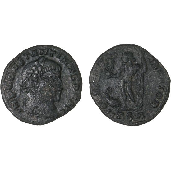 Moneda Imperio Romano Follis Constantino I 317-318 d.C. Moneda Imperio Romano Follis Constantino I 317-318 d.C.