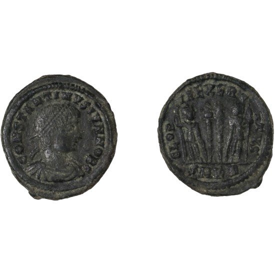 Moneda Imperio Romano Centenional Constantino II 330-335 d.C. Moneda Imperio Romano Centenional Constantino II 330-335 d.C.